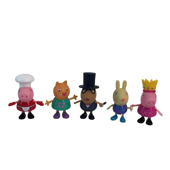 Peppa Pig & Friends Ferris Wheel Swing Set Seesaw and 20 Figures - Picture 4 of 12